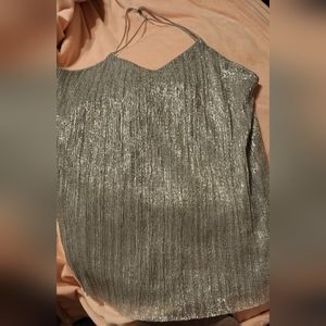 Silver cute Express TOP